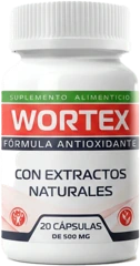 Wortex — envase del suplemento